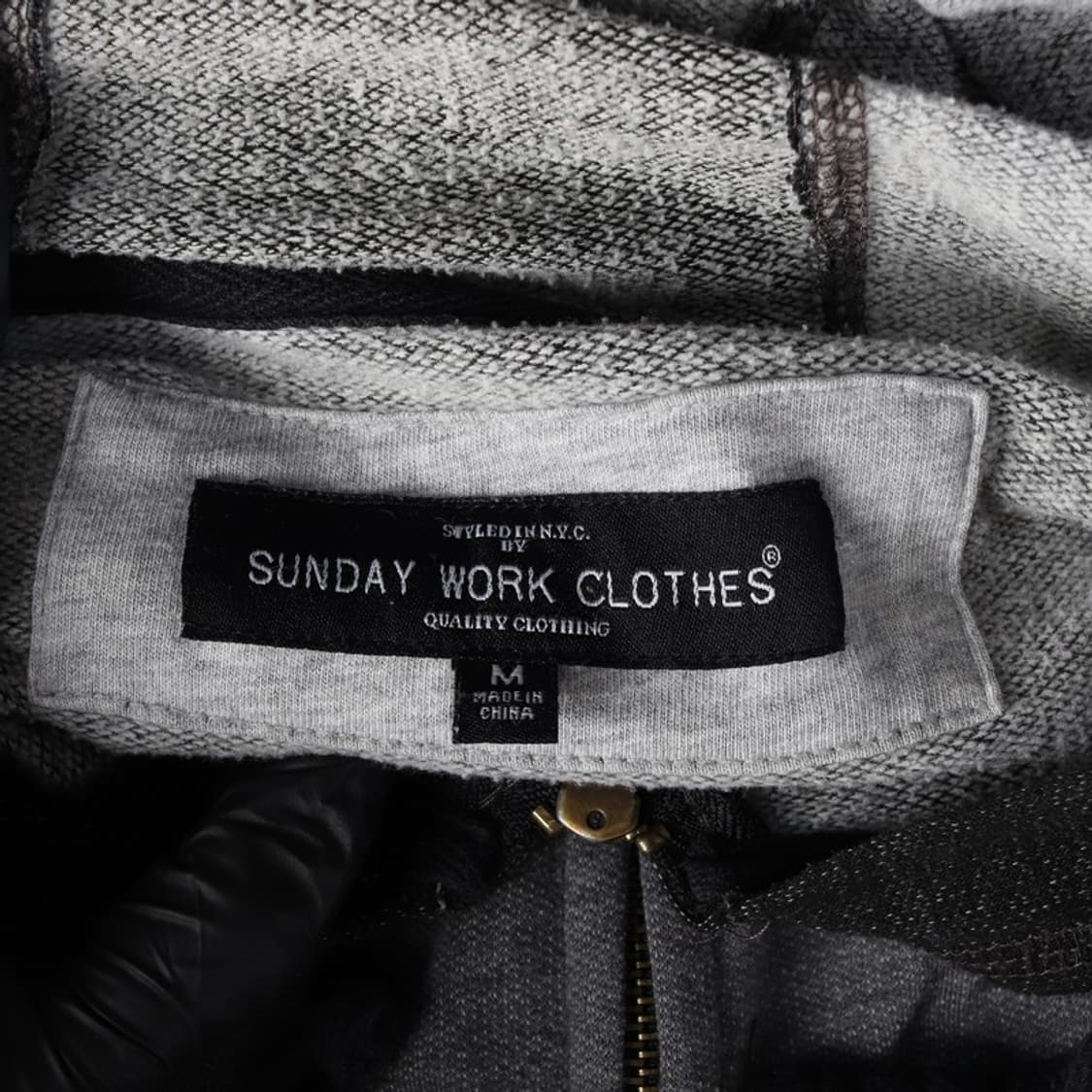 선데이워크클로스 스트라이프 후드집업 M 상품이미지5