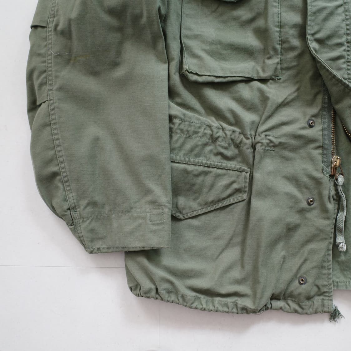 70s USAF 미공군 M-65 필드자켓 오리지널 풀패치 L-R 상품이미지4