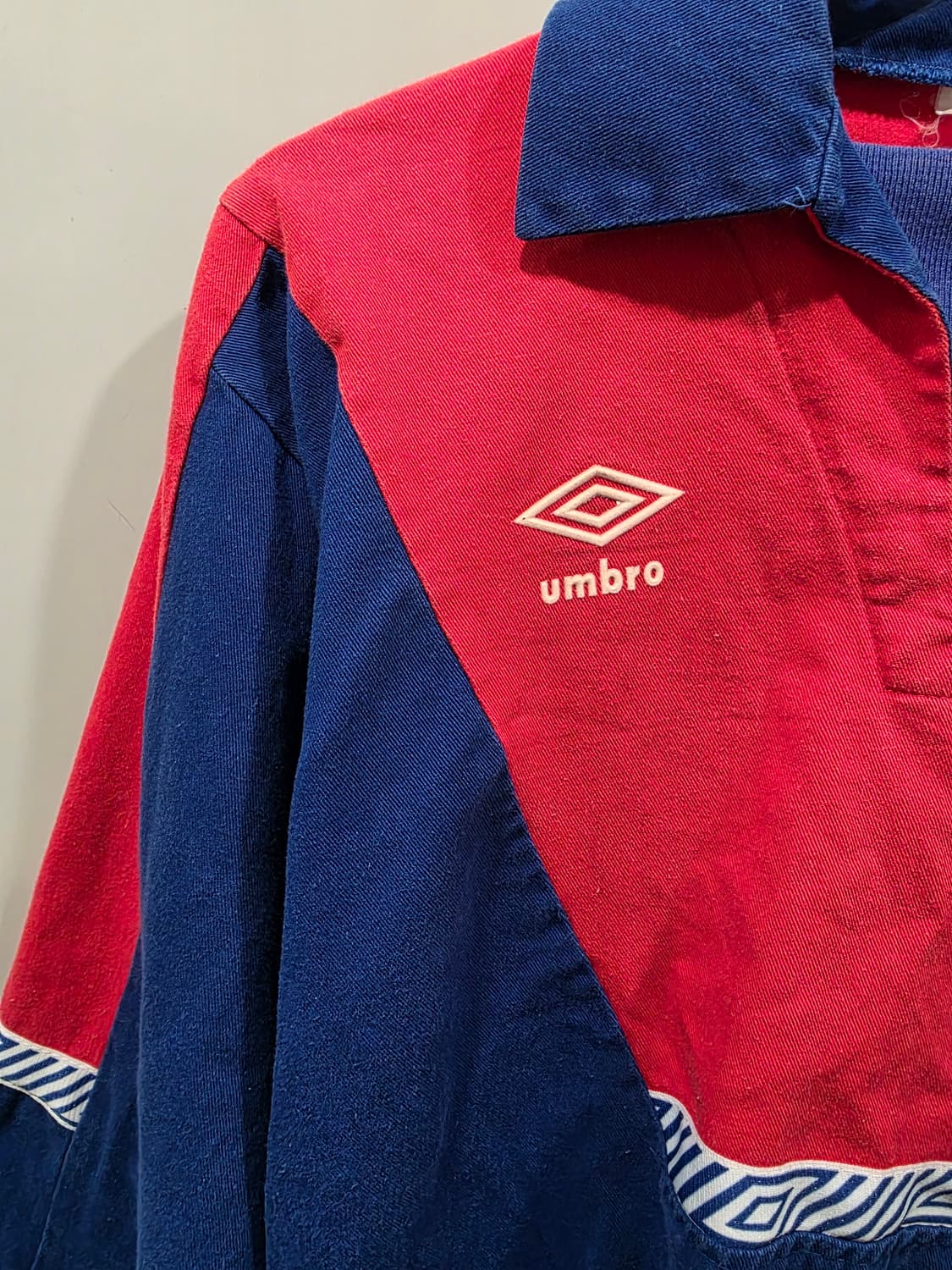 UMBRO엄브로 배색 아노락 셔츠 (빈티지) 상품이미지2