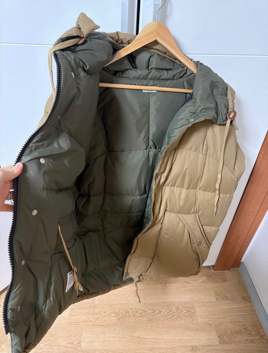 비헤비어 시에라 덕다운 파카 브라운 탄 상품이미지4