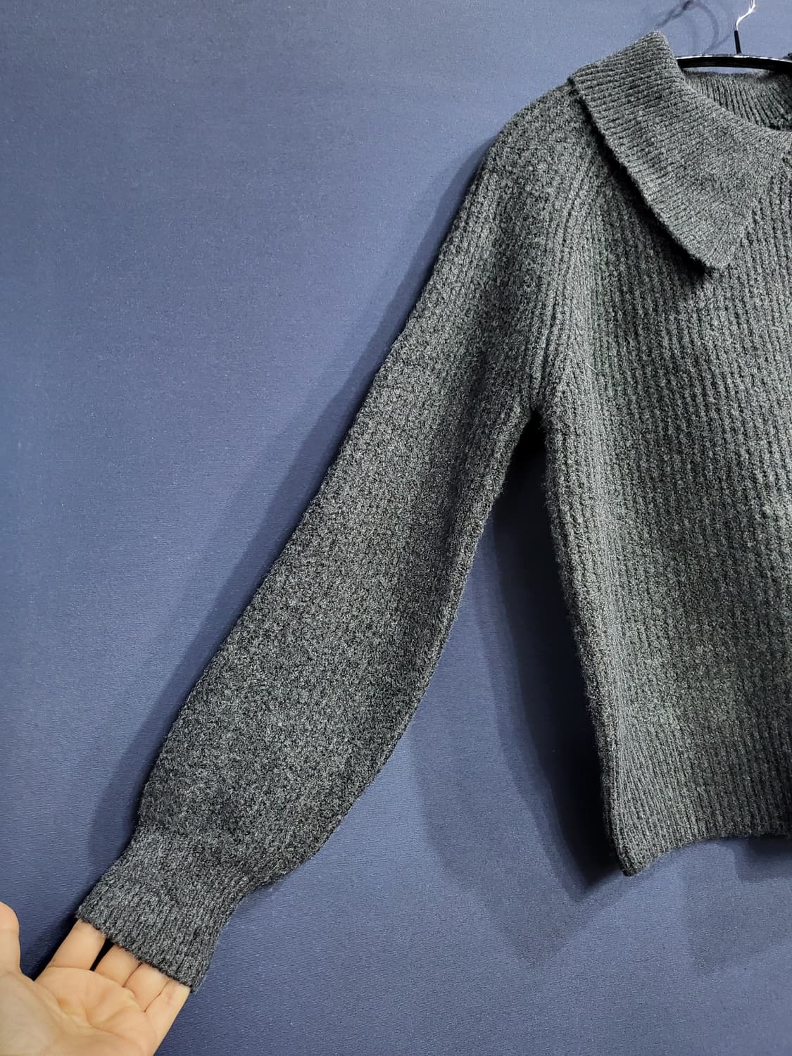 카라 니트(새상품) 상품이미지3