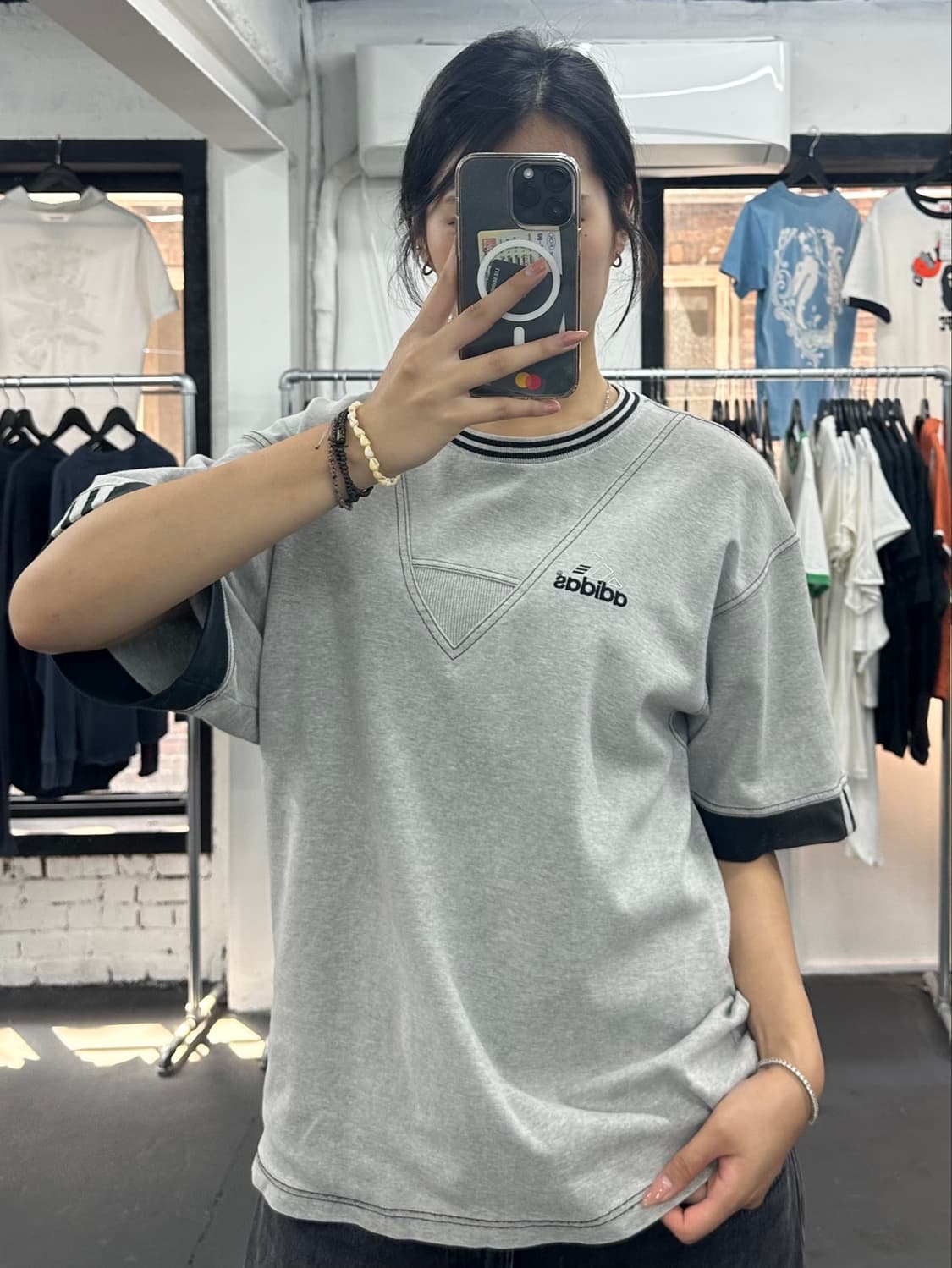 아디다스 90s 올드스쿨 티셔츠 상품이미지5