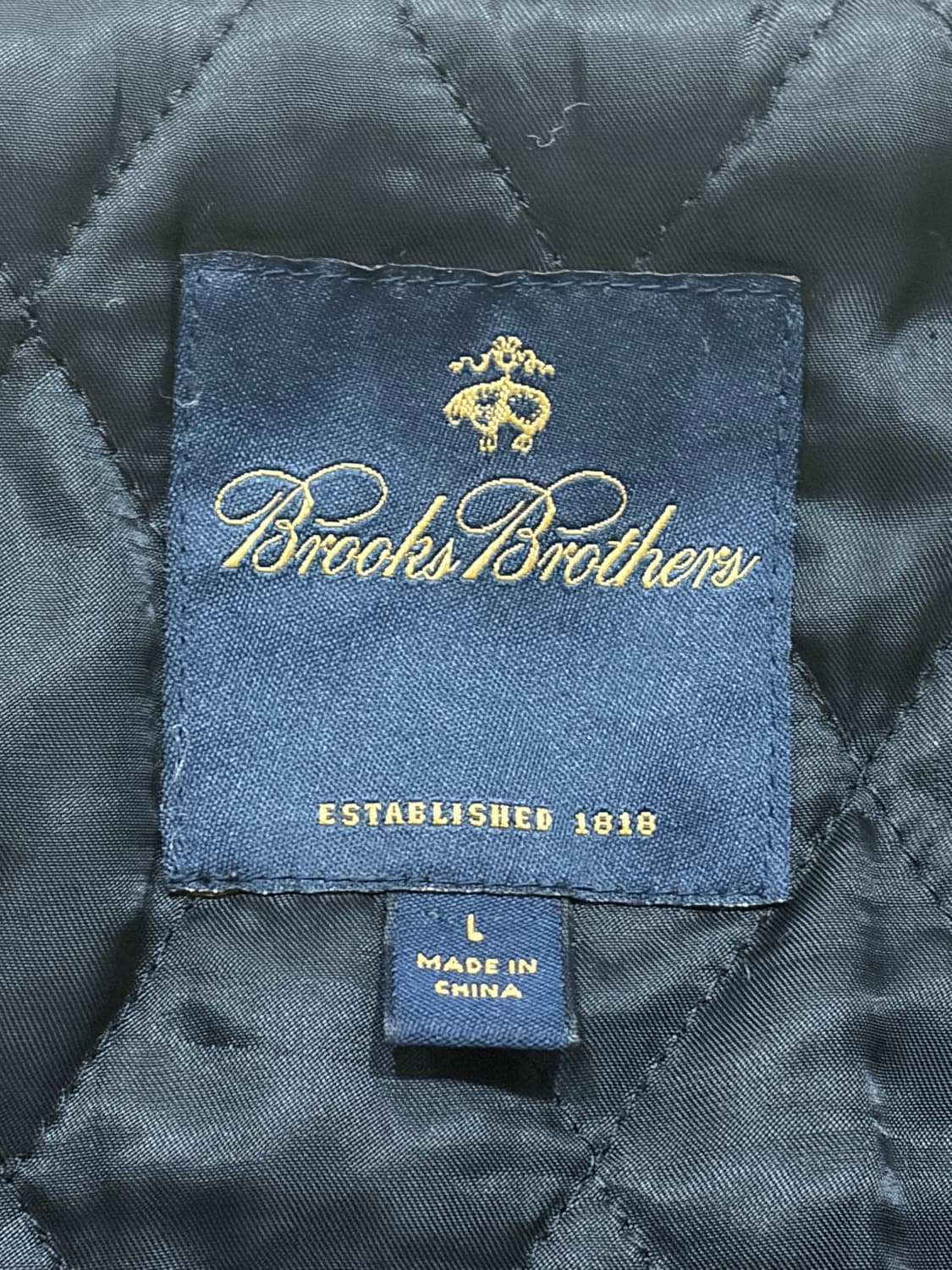 브룩스브라더스 A1 스웨이드 블루종 자켓 상품이미지9