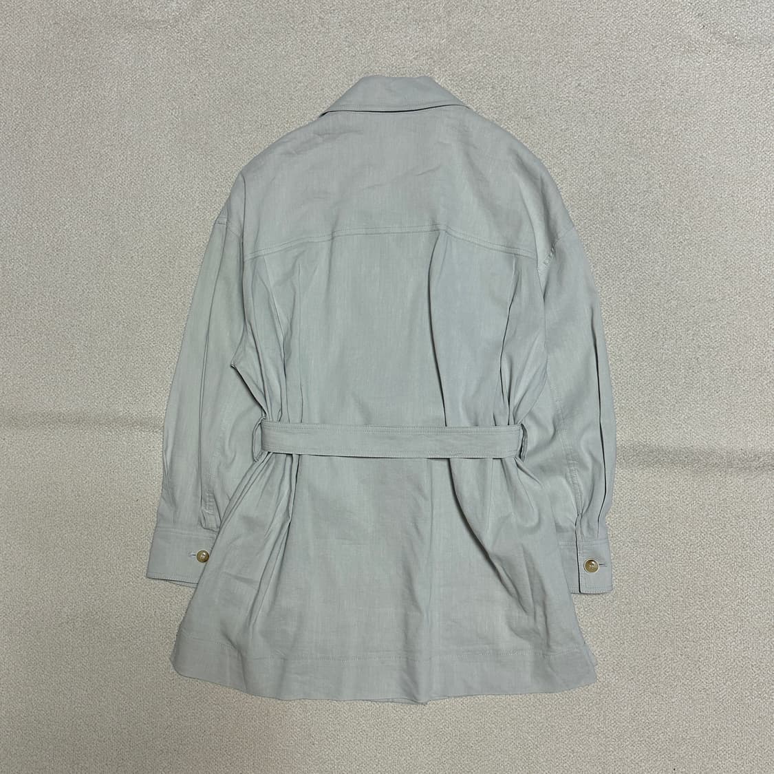 구호 벨티드 린넨 자켓 상품이미지3