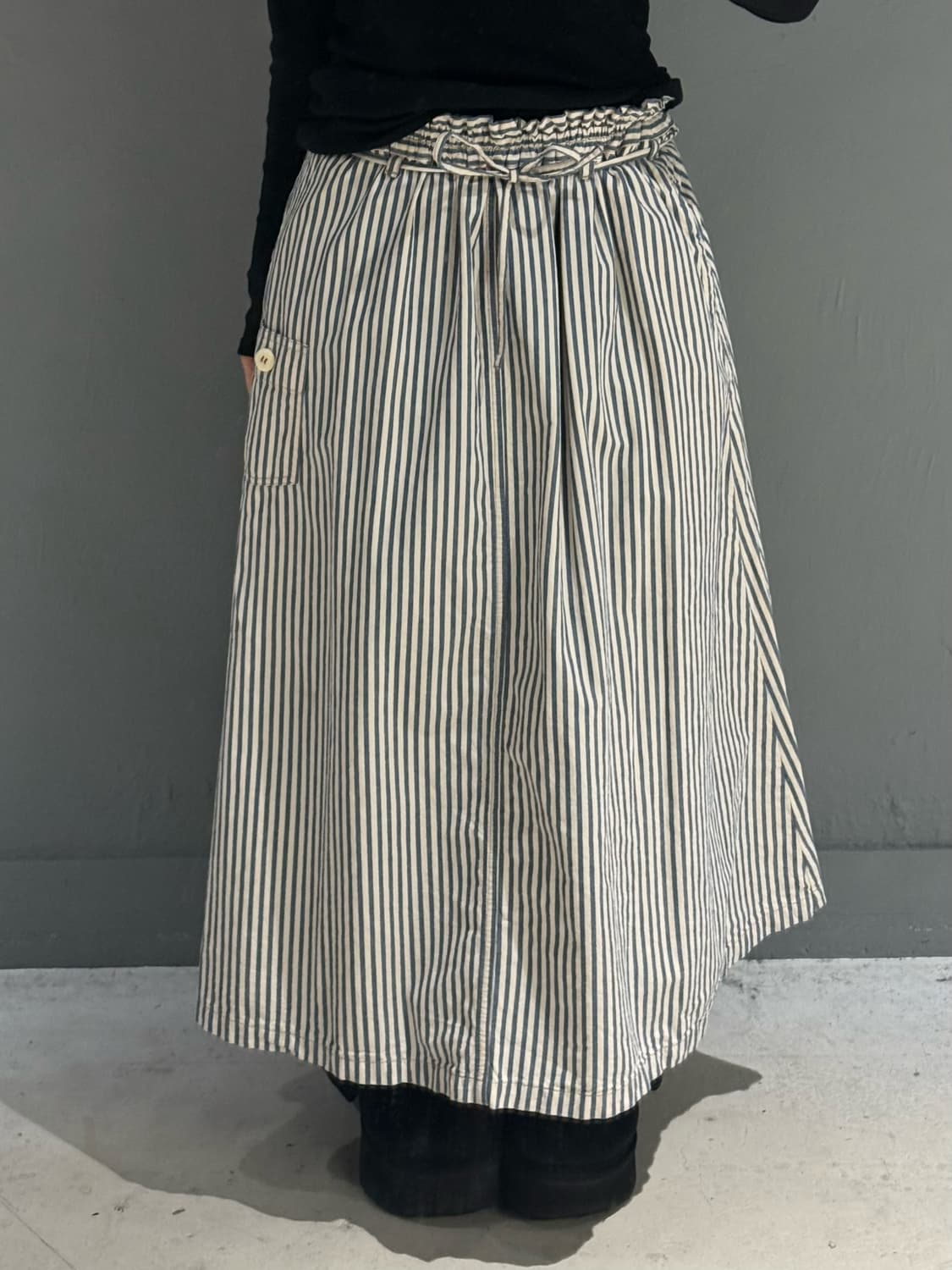 Hickory pattern pocket point skirt 상품이미지3