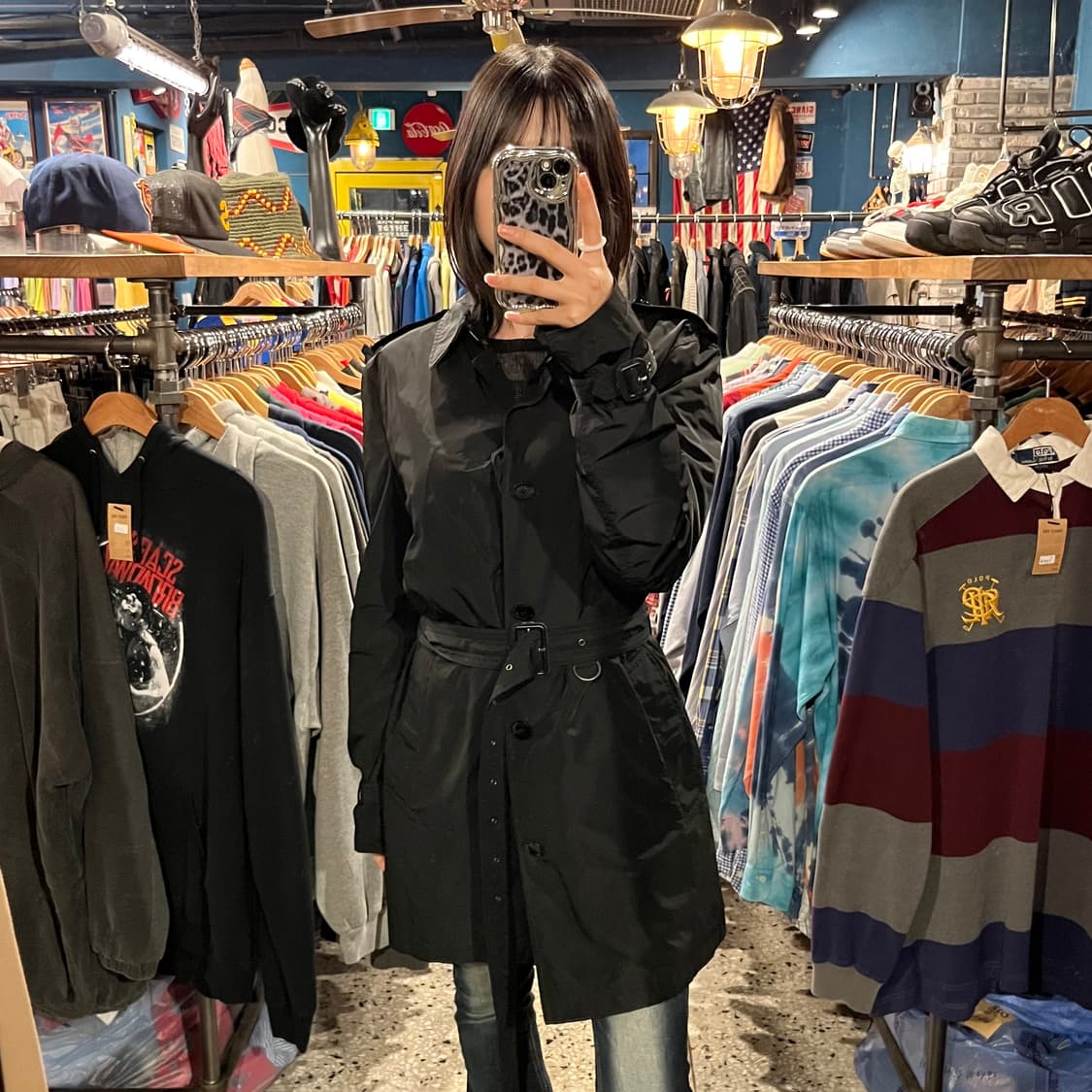 BURBERRY 버버리 런던 테크니컬 허리 벨티드 코트 상품이미지2