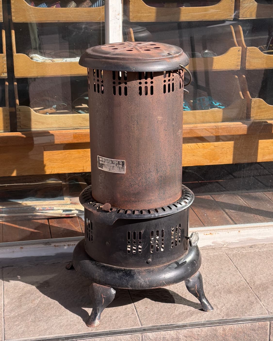 빈티지 소품 United States 스토브 히터  상품이미지1