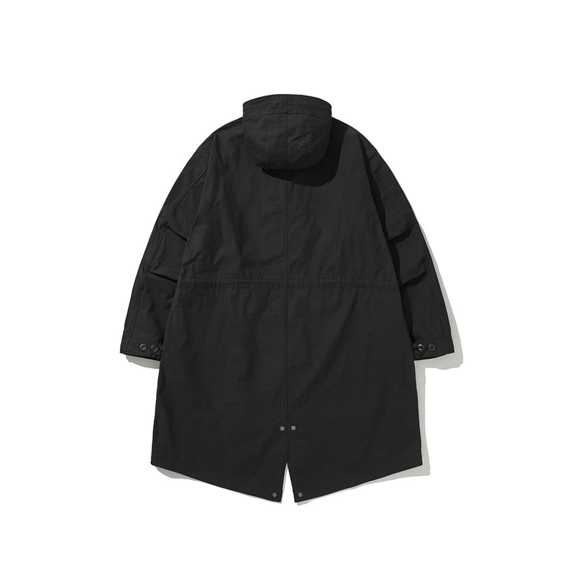 히즈핸더 / 백사틴 m-51 피쉬테일 모즈파카 블랙 / 1 상품이미지2