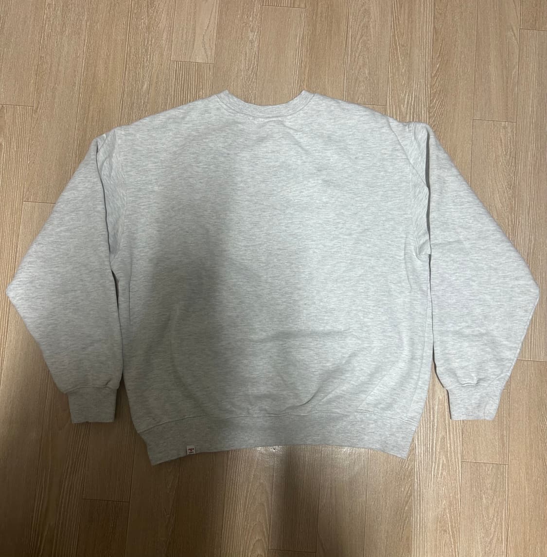 카비시 프린팅 그레이 맨투맨 상품이미지2