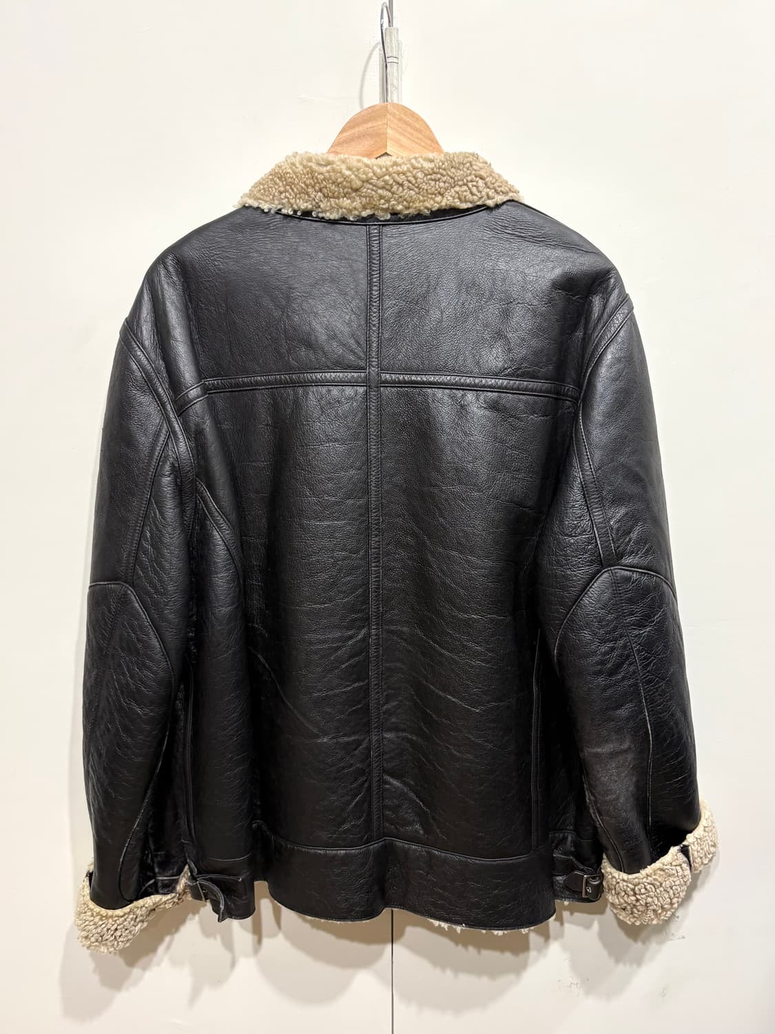 빈티지 램스킨 무스탕 자켓 상품이미지4