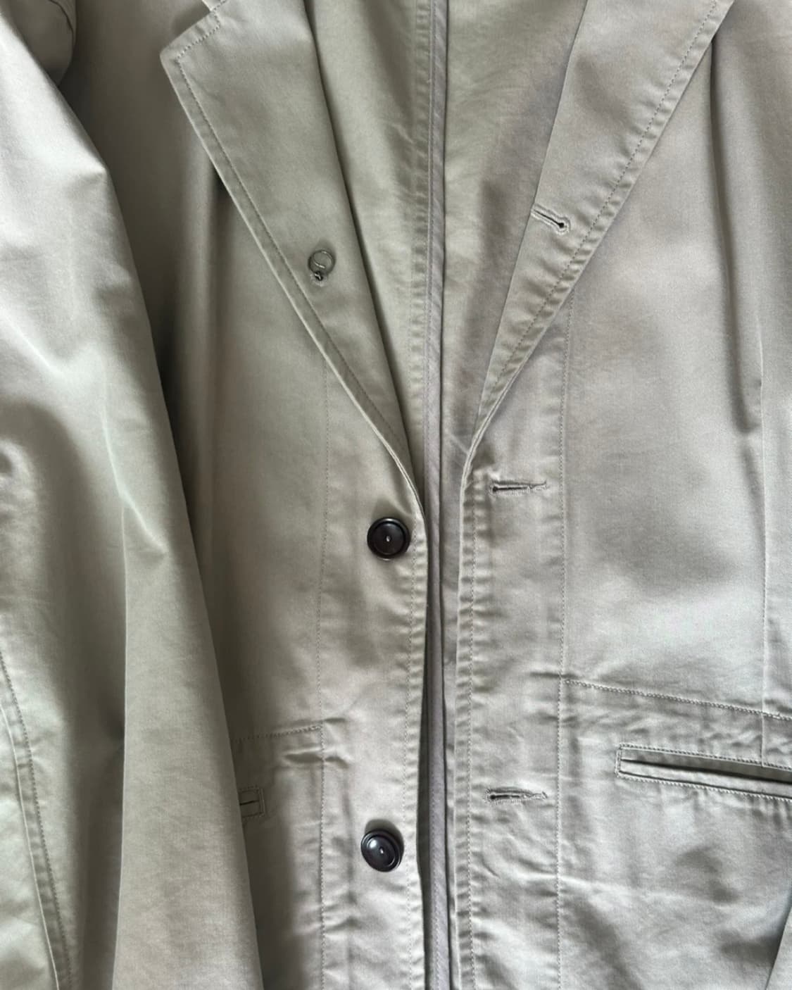 러프사이드 3버튼 재킷 라이트 그레이 2사이즈 상품이미지3