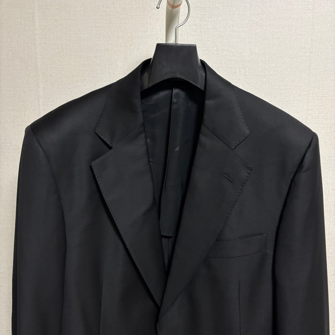 (민트급) 아쿠아스큐텀 금장 블레이저 자켓 / 블랙, 42R 상품이미지2