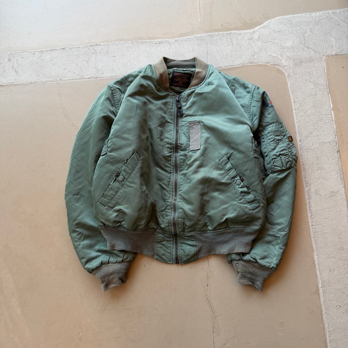 90s 알파 인더스트리 플라이트 자켓 상품이미지2