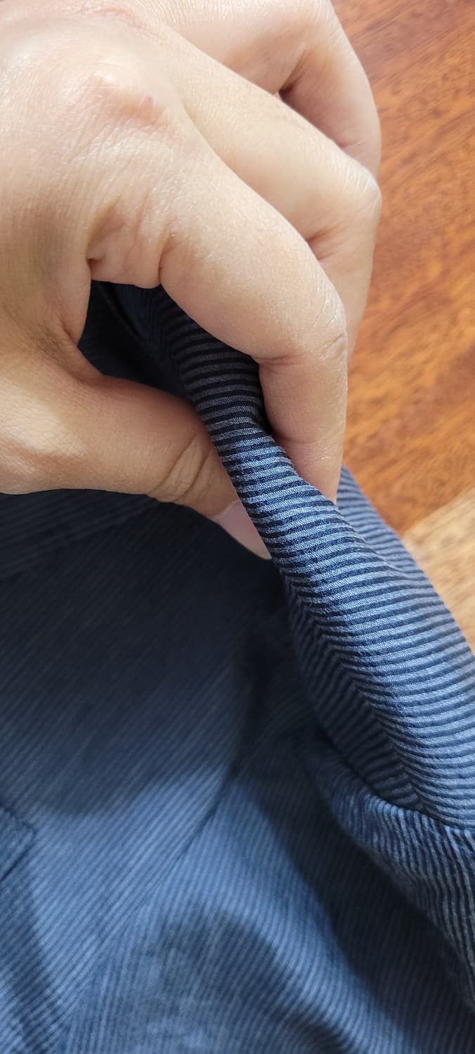 👔남성105사이즈👔루이까스텔 네이비 자켓(여름용) 상품이미지5