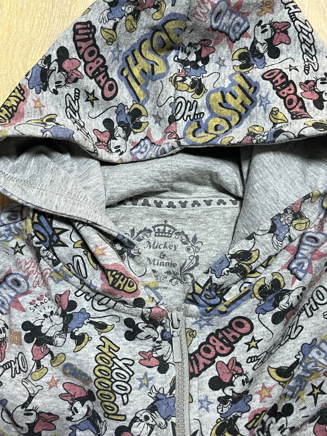 디즈니 미키 미니 후드집업 상품이미지2