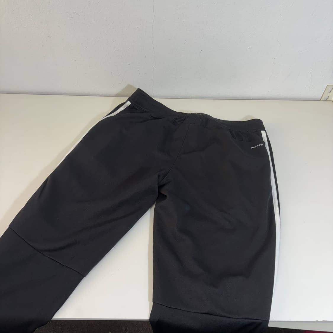 M 아디다스풋볼 블랙 머슬핏 CLIMACOOL 트레이닝 축구팬츠 상품이미지4