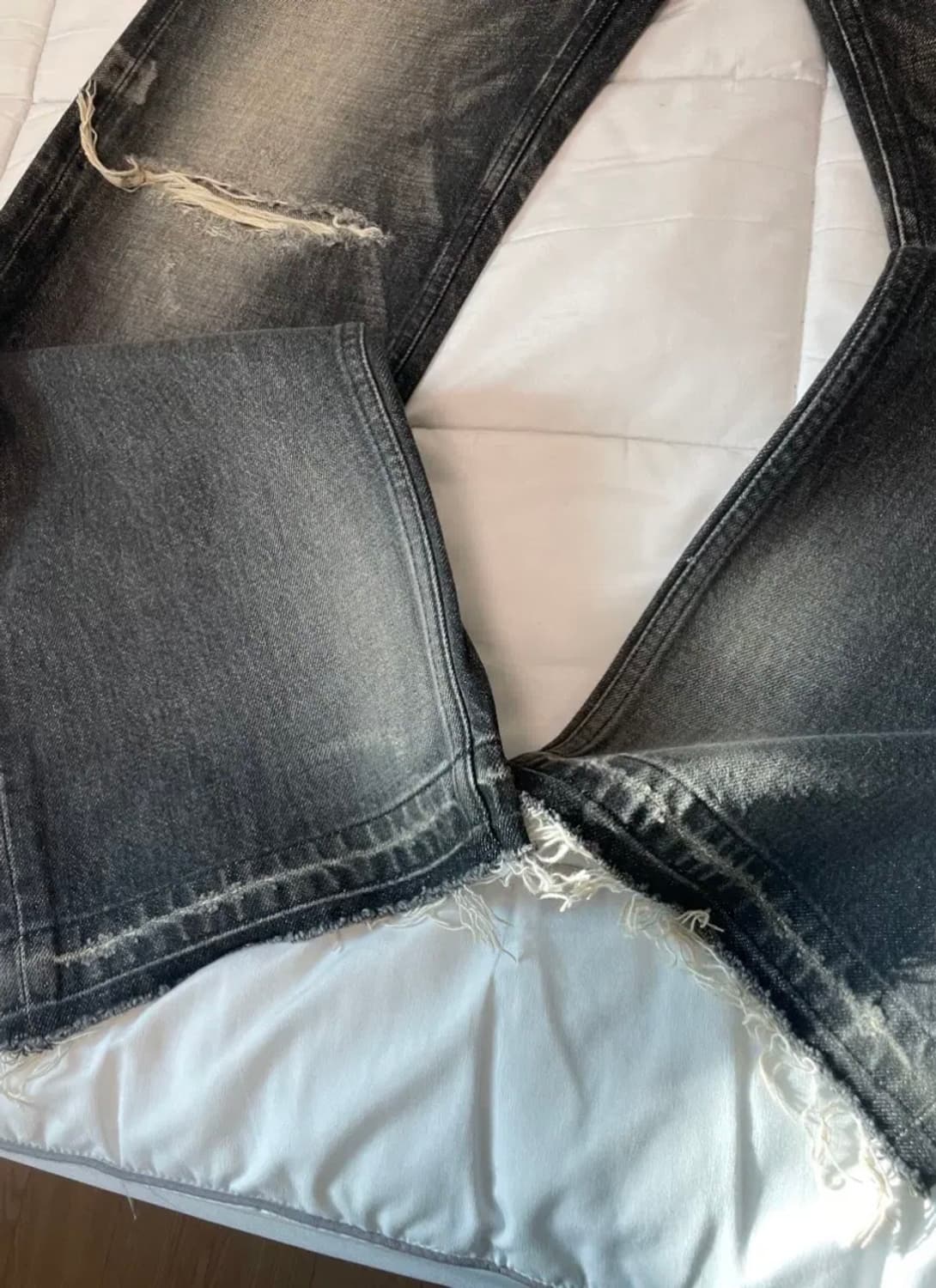 [28] 셀린느 웨슬리진 흑청 상품이미지3