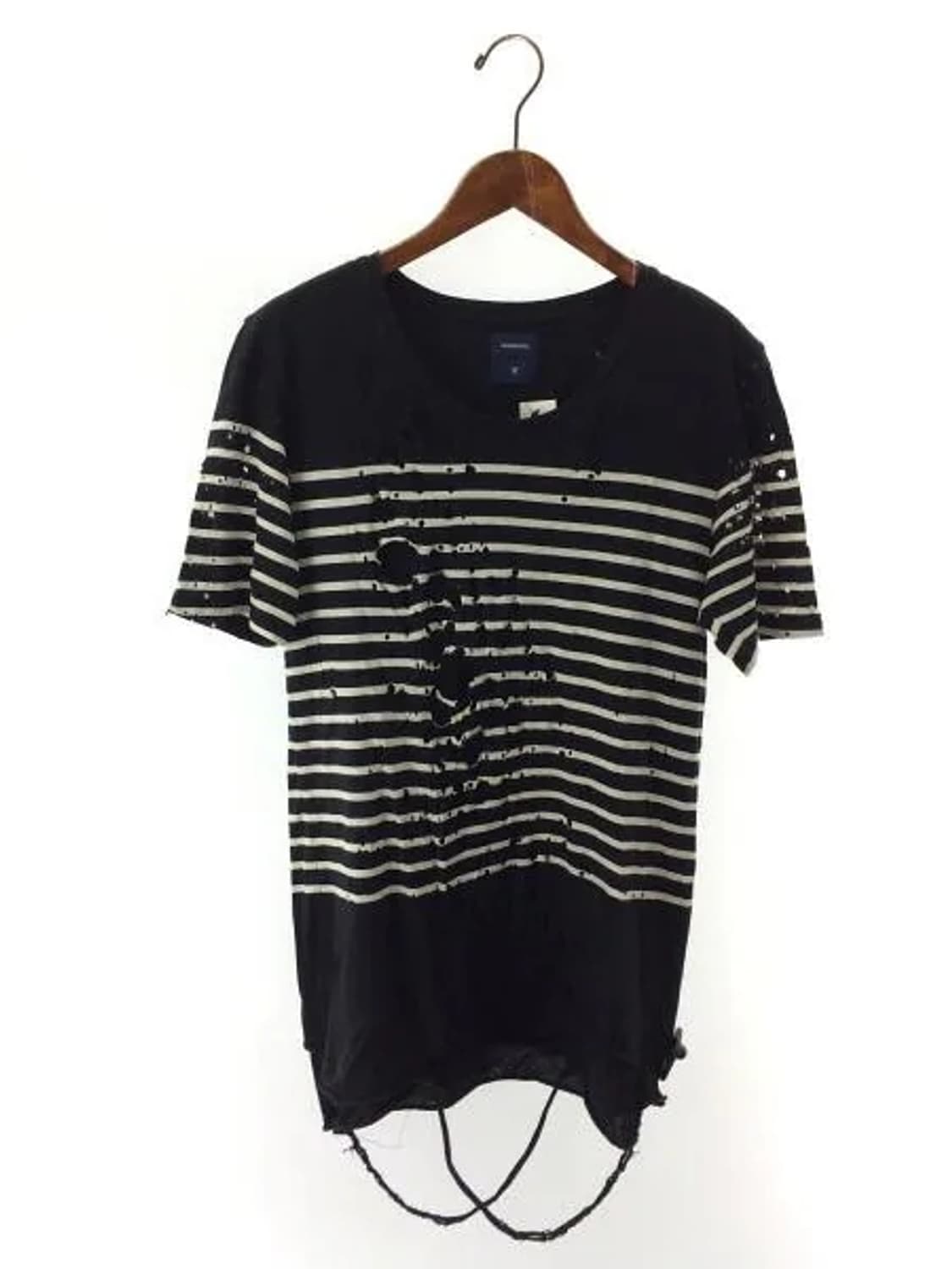 미하라야스히로 디스트로이드 스트라이프 티셔츠 상품이미지1