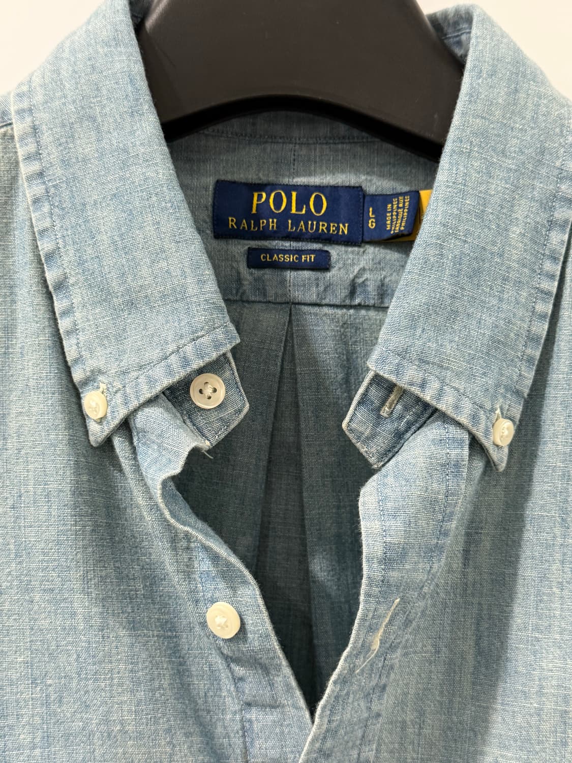 폴로 데님셔츠  상품이미지2