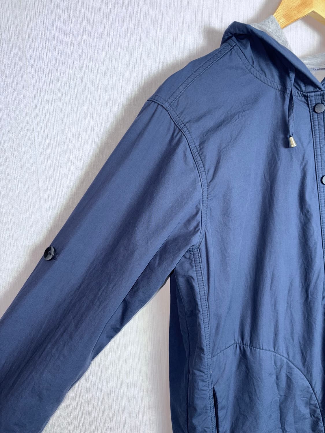 네이비 후드 자켓 상품이미지6