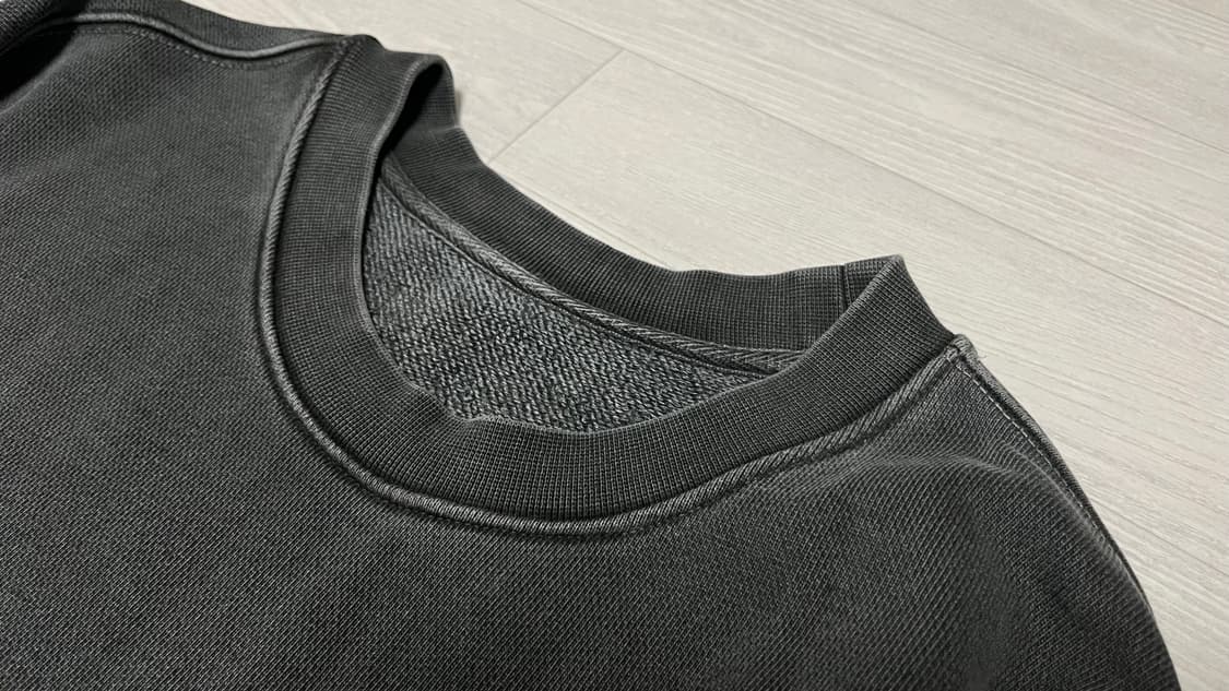 어텐션로우 로코 피그먼트 리버시블 헤비 맨투맨 1 상품이미지5