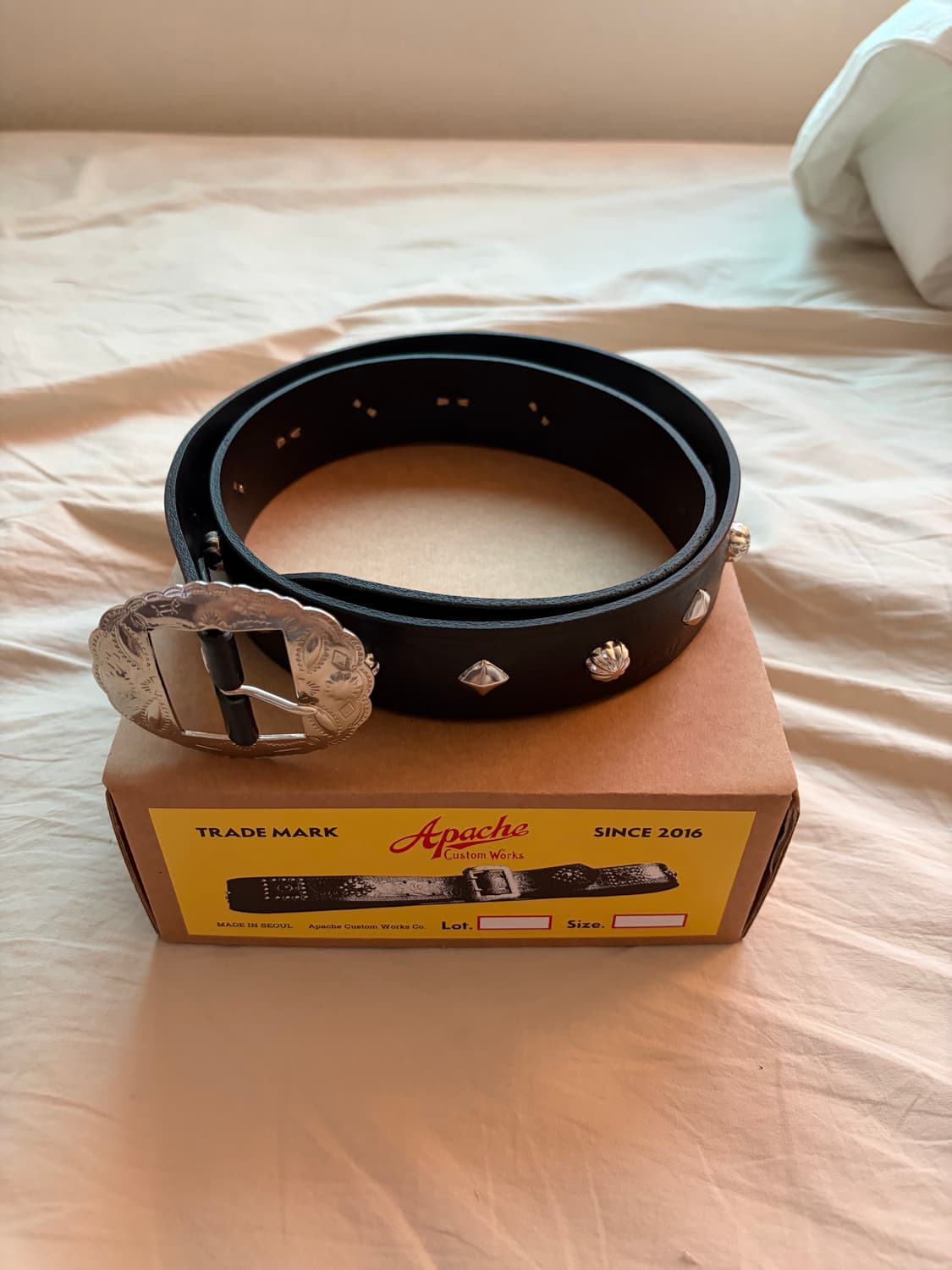 34) 아파치커스텀 스터드 벨트 상품이미지3