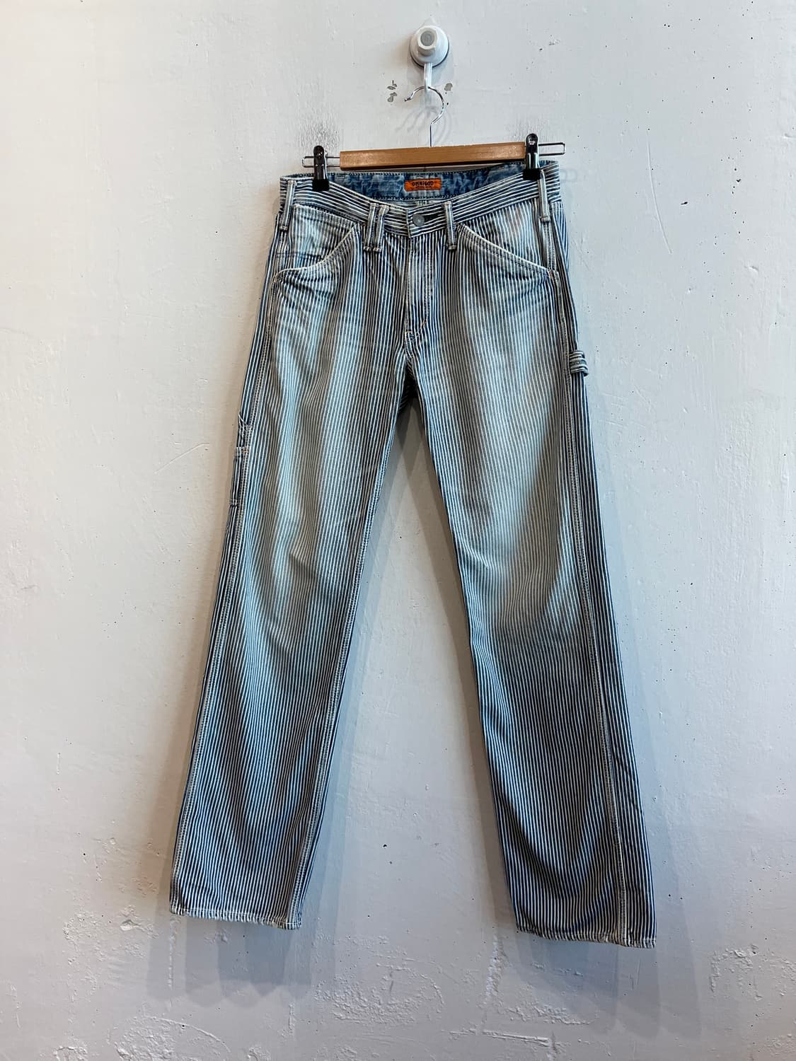 OMNIGOD 옴니갓 워시드 히코리 카펜터팬츠 Made in JAPAN 상품이미지1