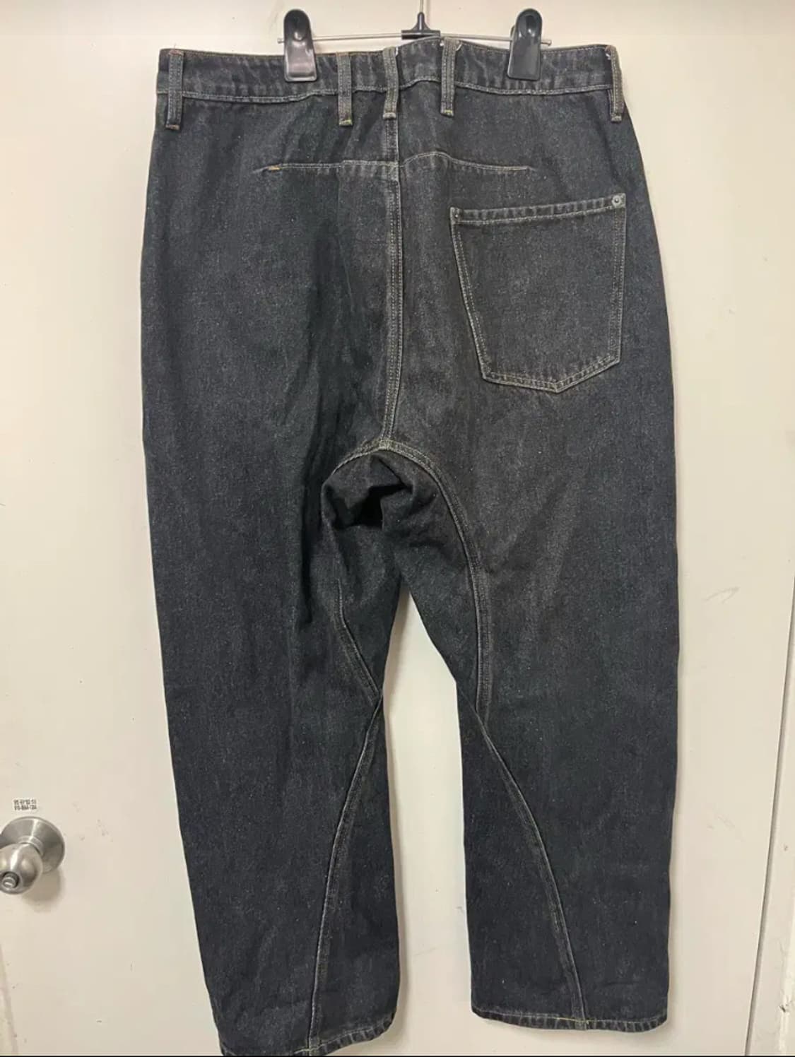 (3) 퍼블릭피겨 엔지니어드 데님 와이드 흑청 상품이미지2