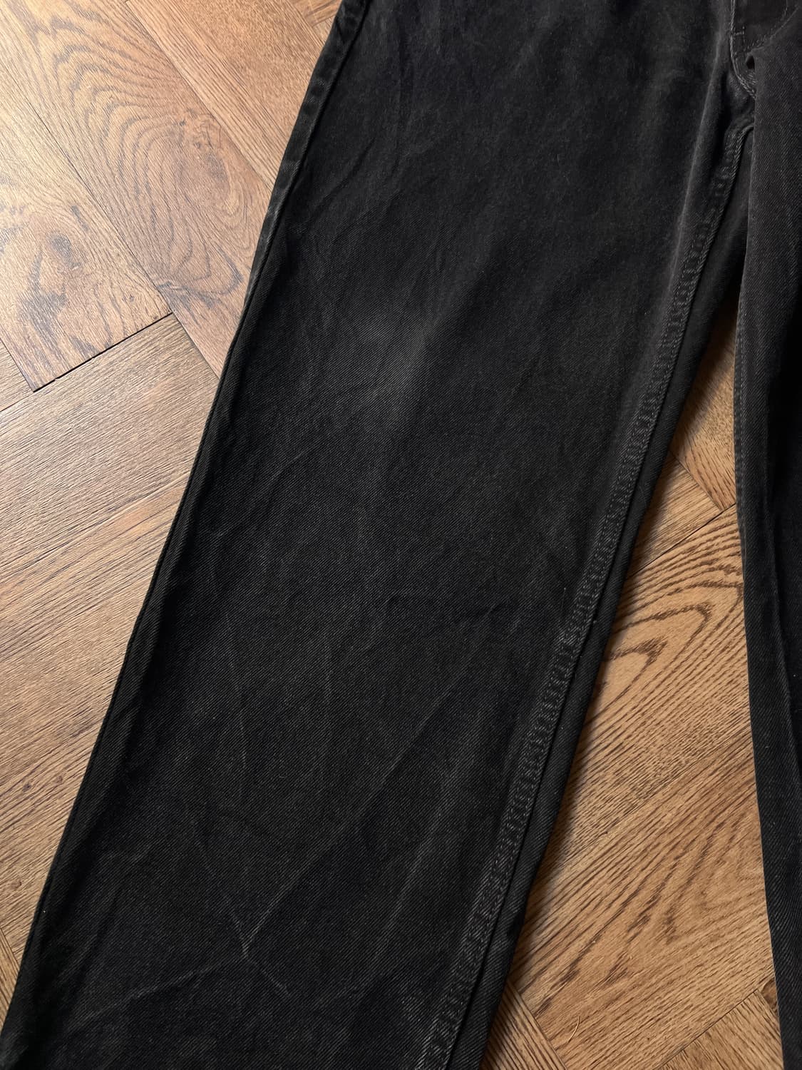 [38]리바이스 550 릴렉스핏 흑청 데님 팬츠 상품이미지5