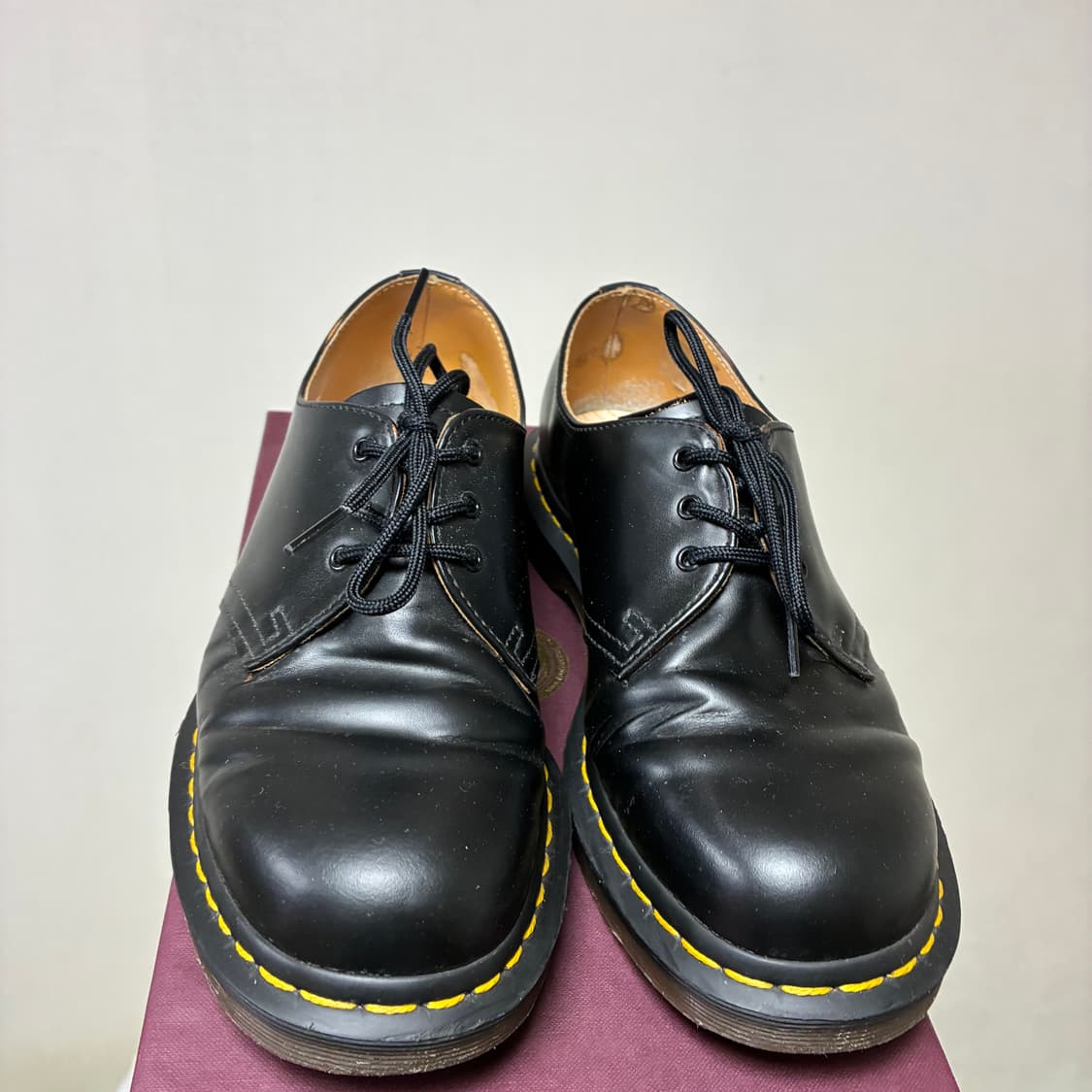 [260]닥터마틴 MIE 빈티지 1461 블랙 UK7 상품이미지1