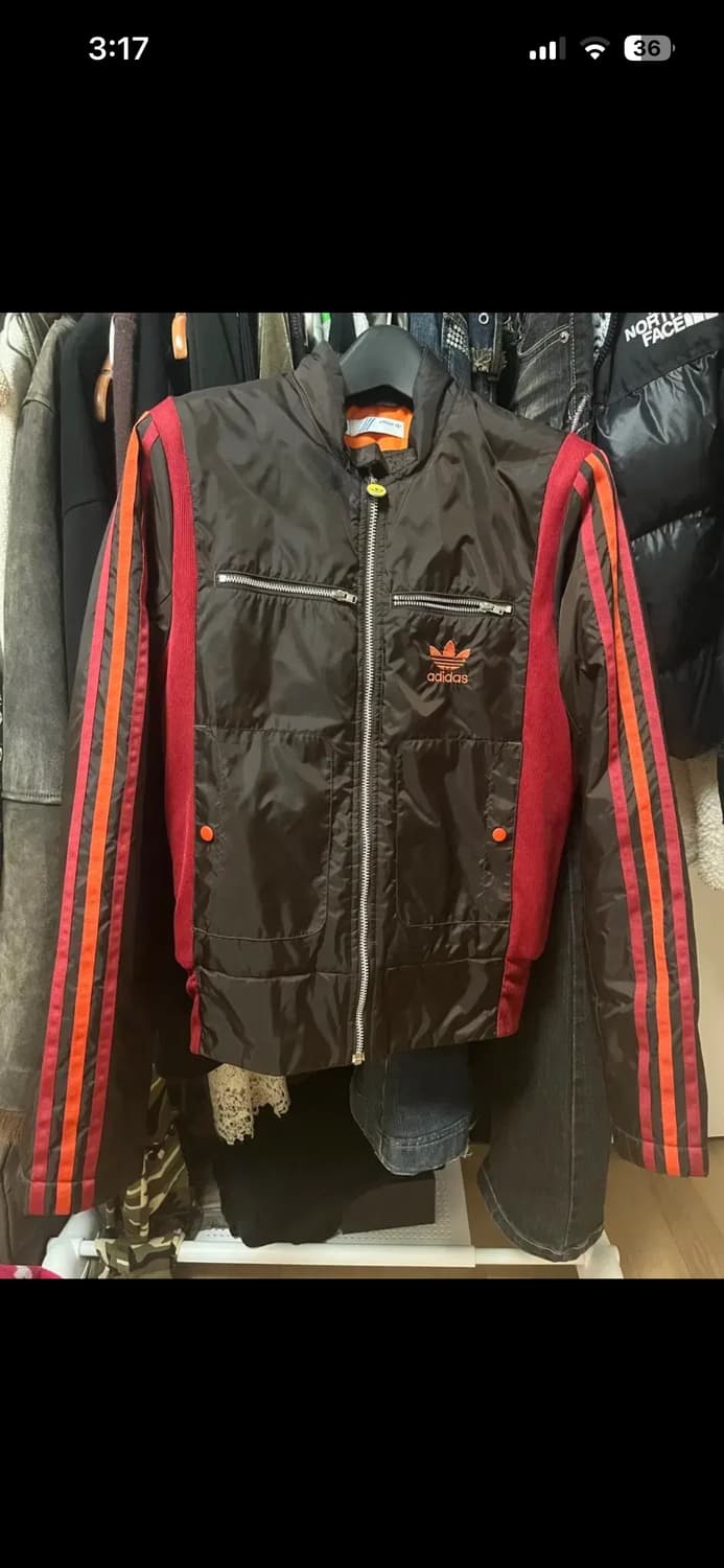 아디다스 파이어버드 브라운 자켓 패딩 상품이미지1