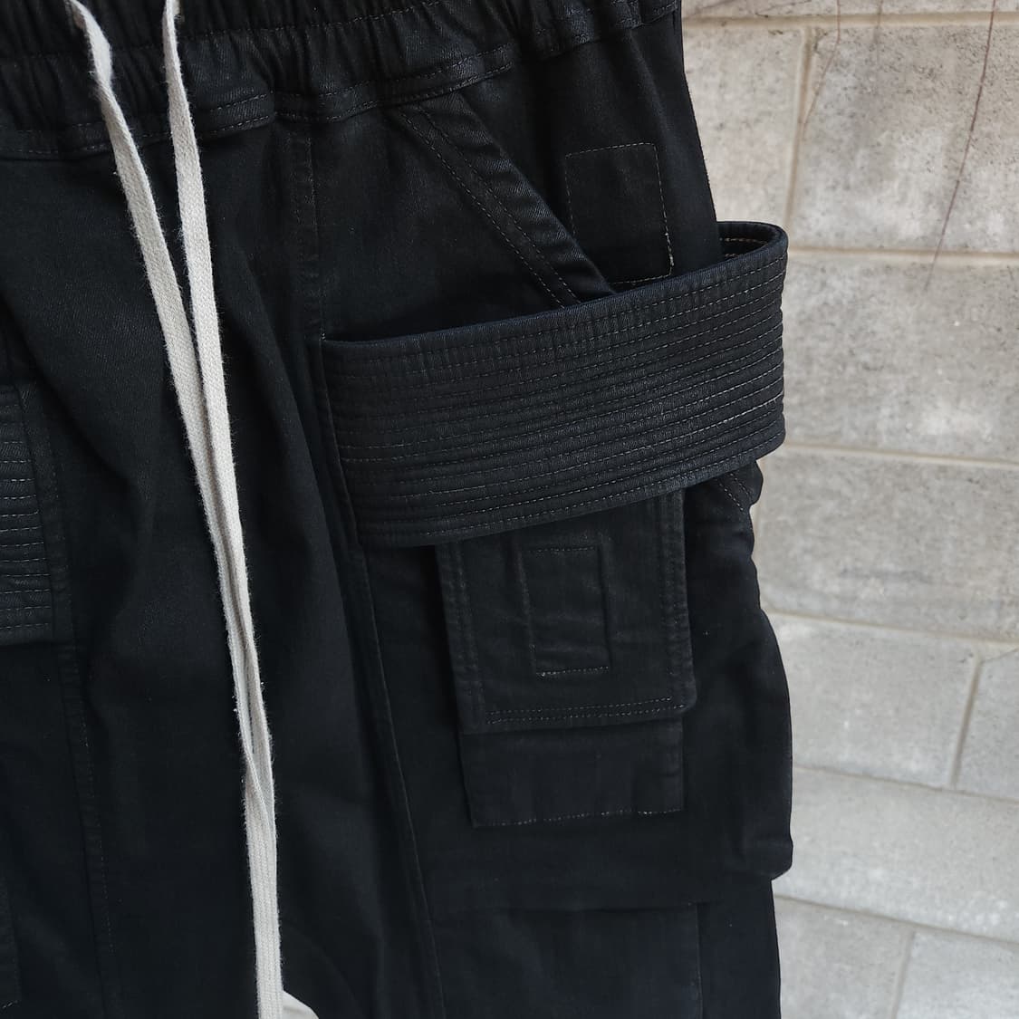 [S] 릭오웬스 다크쉐도우 태권도 왁스 데님팬츠 상품이미지6