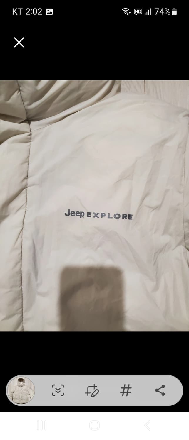 Jeep Explore 숏패딩 점퍼 M(사용감 거의없이 털 빵빵)

 상품이미지2