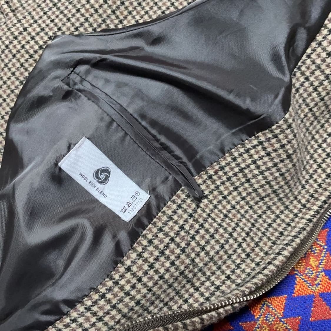 [100] 던스트 울 헤링턴 블루종 자켓 상품이미지4