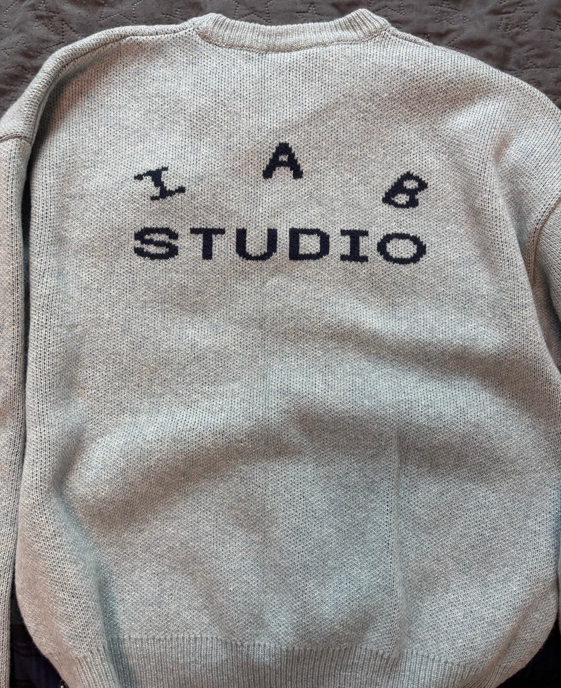 아이앱 스튜디오 니트 XL 스틸 블루 상품이미지3