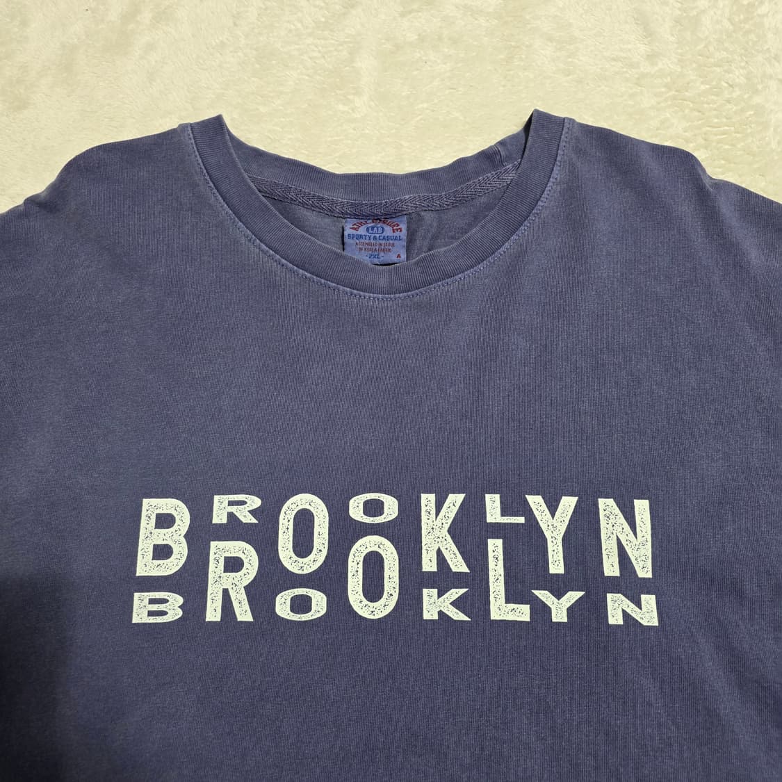 (2XL)애슬레져랩 피그먼트 반팔 티셔츠 상품이미지2