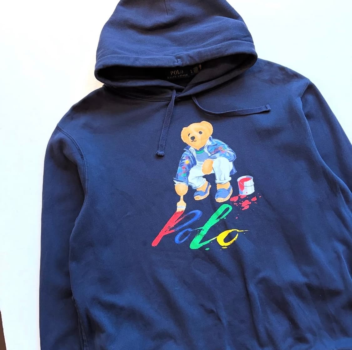 폴로랄프로렌 드로스트링 베어 후드 상품이미지4