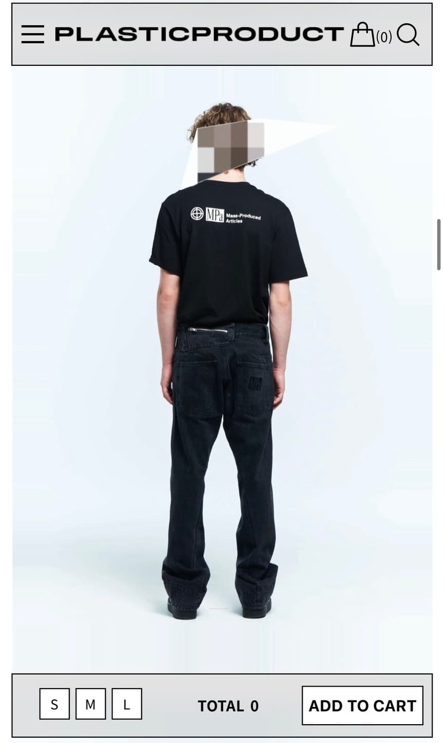 MPa DRIFT DENIM PANTS 플라스틱 프로덕트 데님팬츠 상품이미지2