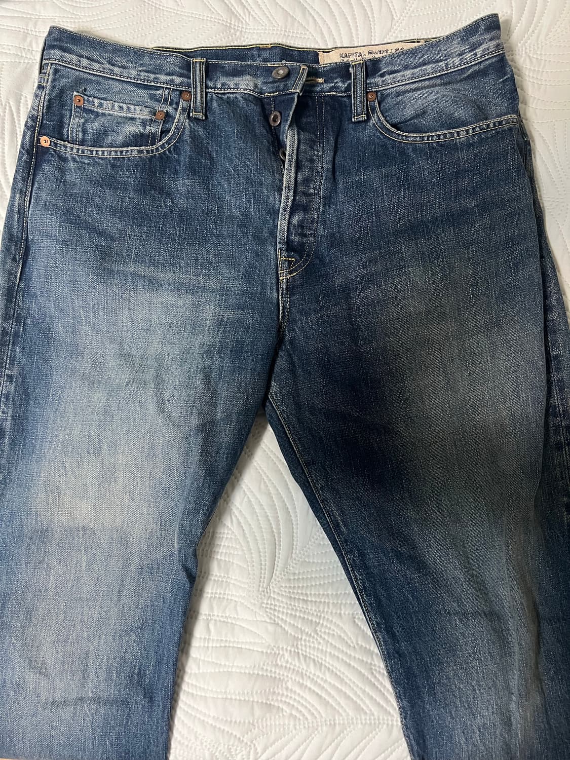 캐피탈 13.5oz 짐바브웨 데님 5P 몽키 상품이미지1