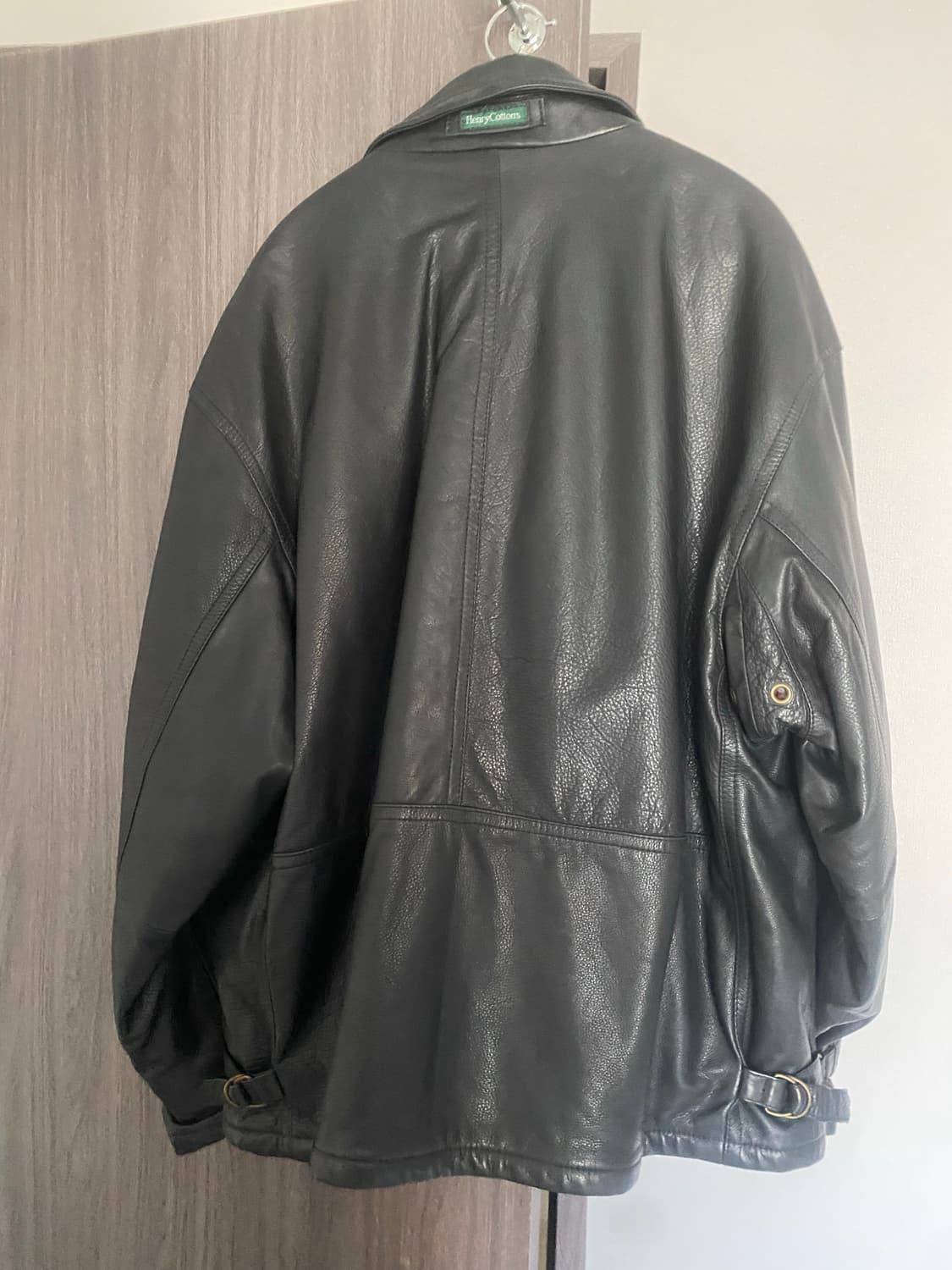 헨리코튼 italy made 가죽자켓 상품이미지4