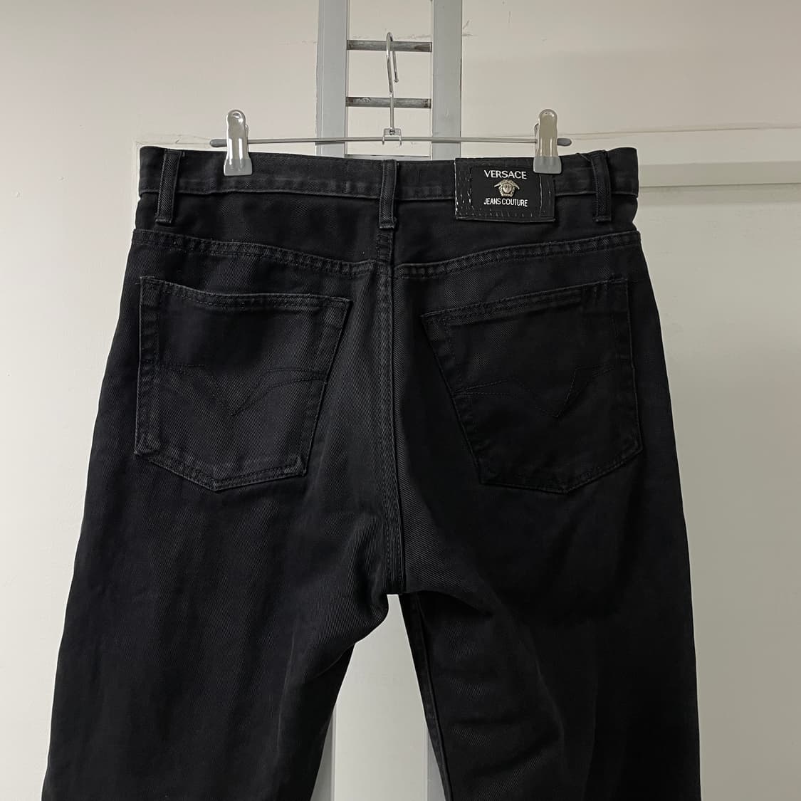 베르사체 블랙 데님 팬츠 32/42 상품이미지2