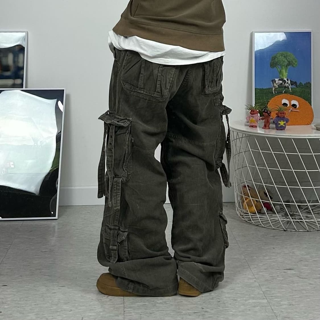 vintage corduroy gargo pants 상품이미지7