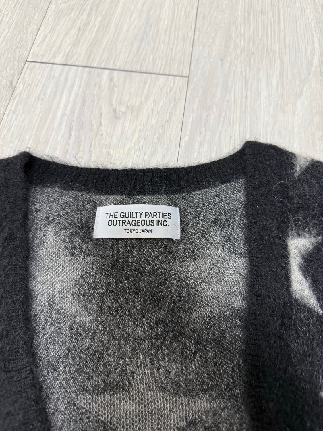 (XL)와코마리아 모헤어 가디건 상품이미지4