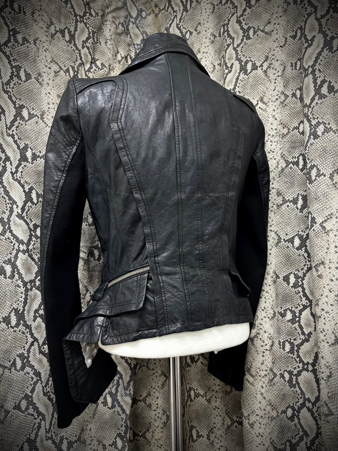 [Egoist] 00‘s SheepSkin Zip Detail Leath 상품이미지6