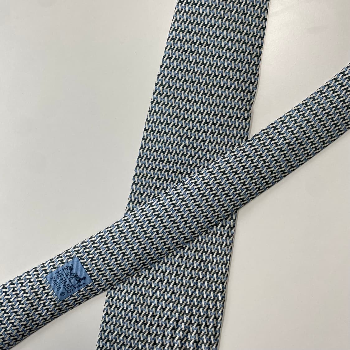 에르메스 명품 정품 H모노그램 넥타이(HERMES) 상품이미지4