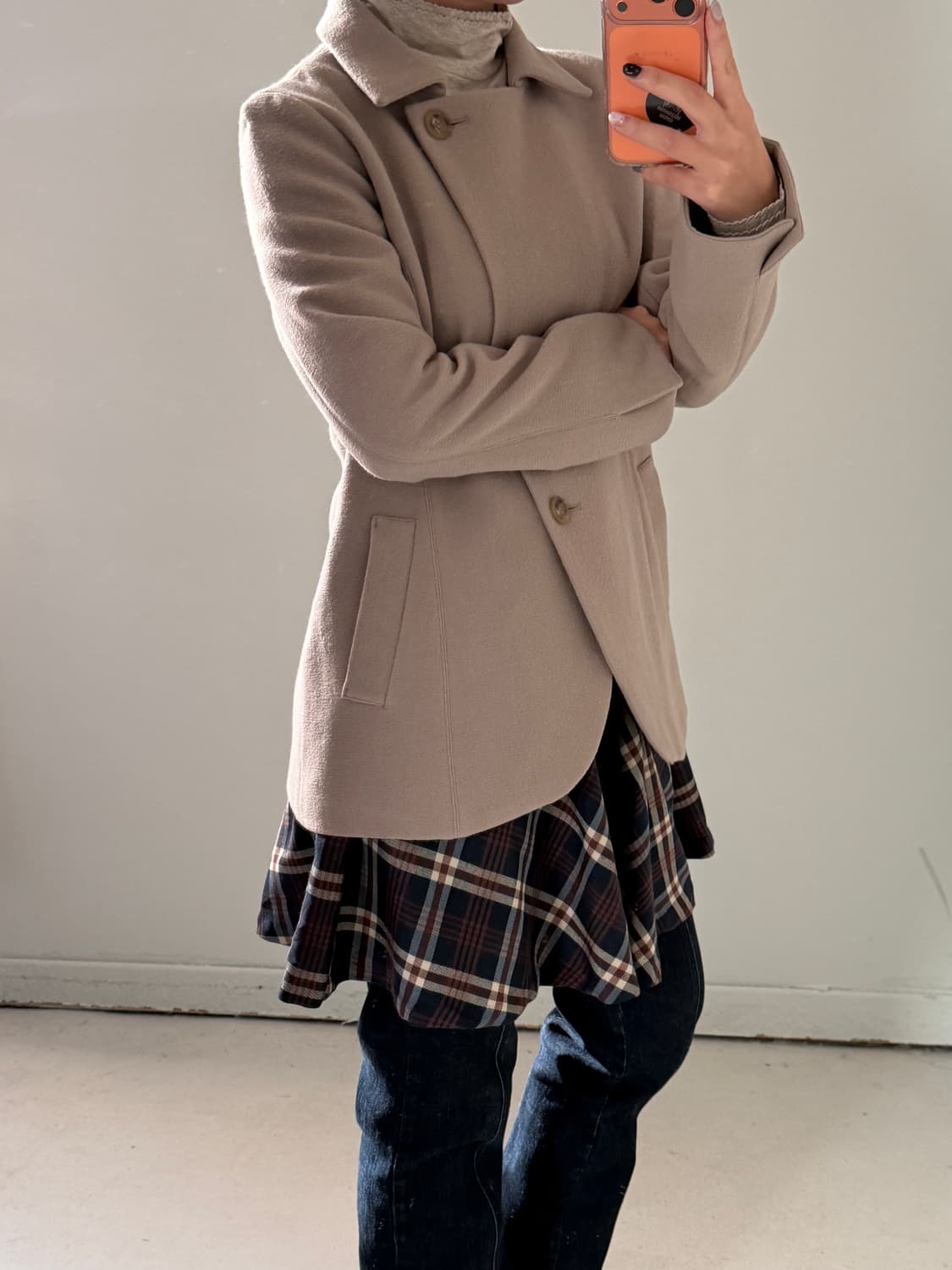 일본빈티지 CORDIER 울 코트자켓 상품이미지3