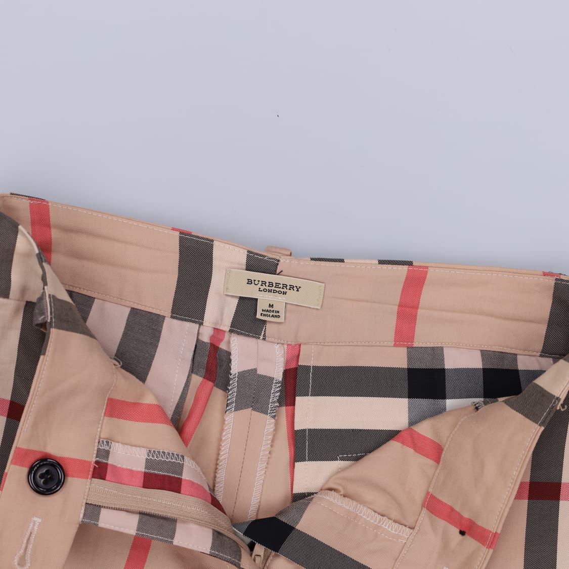 M 빈티지 노바체크 여성 바지 0428H 상품이미지4