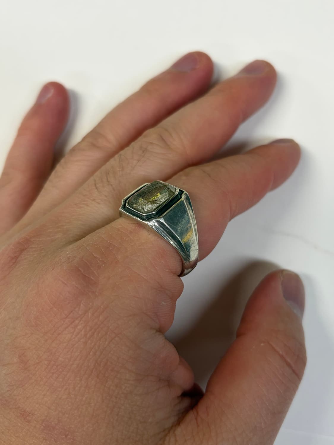 주얼리) 남자 실버 은반지 링 악세서리 상품이미지2