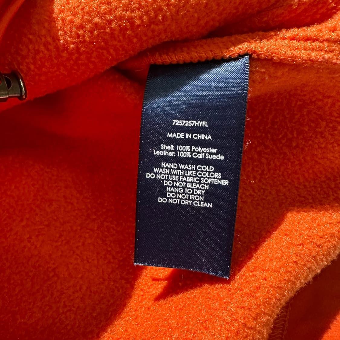 폴로 골프 랄프로렌 후리스 블루종 자켓 상품이미지8