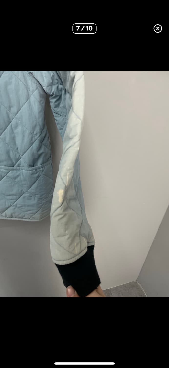 디스이즈네버댓 스카이블루 퀄팅자켓 A3216 상품이미지6